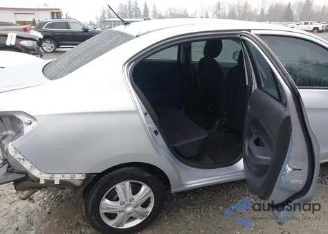 2017 Mitsubishi Mirage G4 Es из США, поврежденный, VIN ML32F3FJ6HHF13930